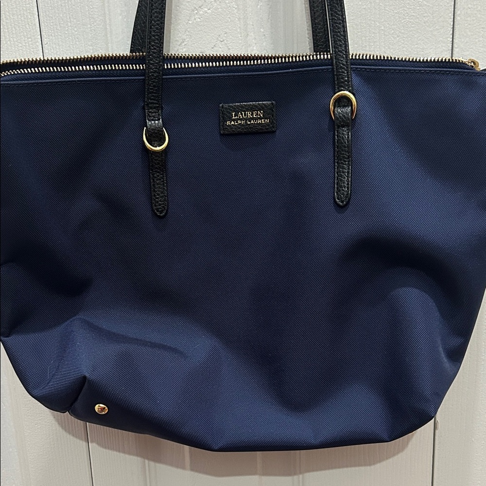 Lauren Ralph Lauren Midnight Blue Tote